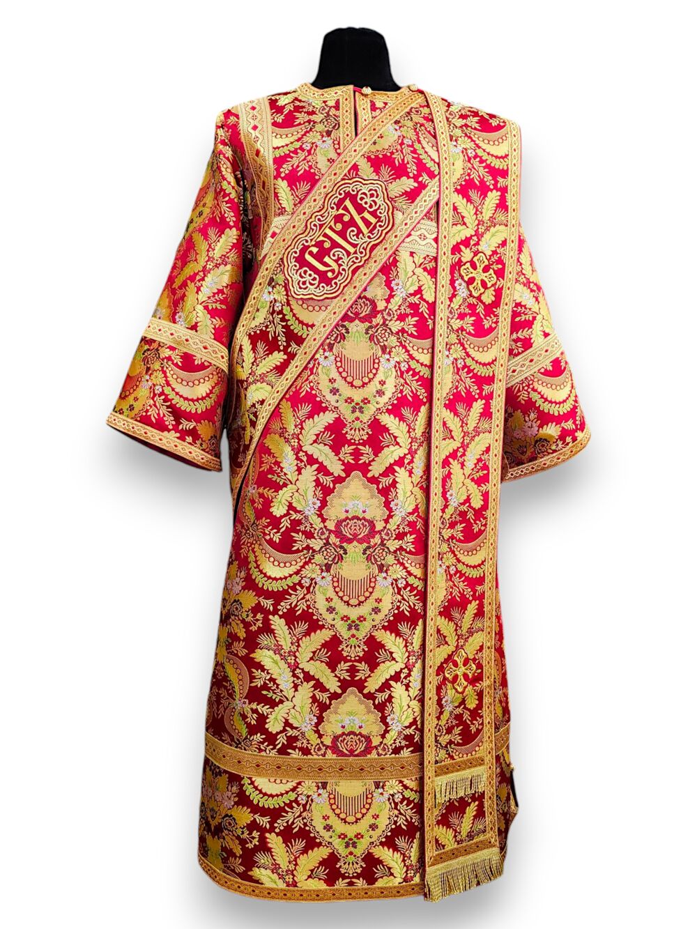 Easter vestment for a deacon with double orarion Easter vestment for a deacon with double orarion