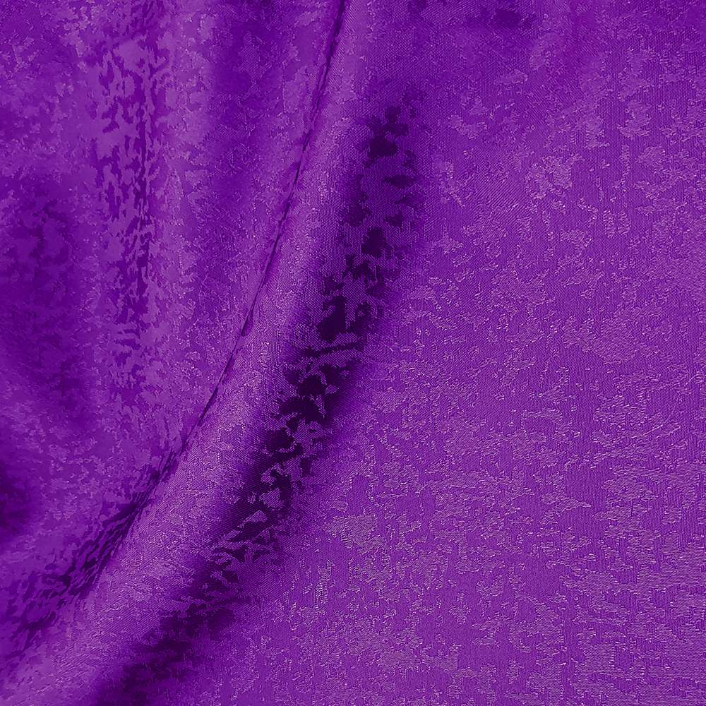 Silk brocatelle violet
