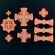 Set of Crosses for Bishop Vestments (Nika) 