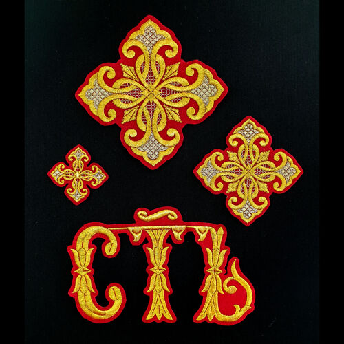 Set of Crosses for protoeacon's Vestment (Voznesensk)