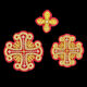 Set of crosses for stole and epimanikia (Favor) for sale