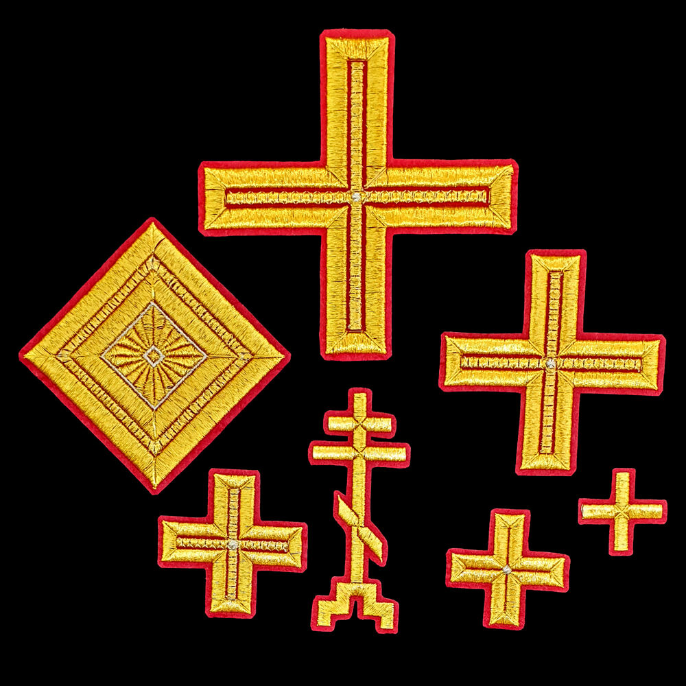 Bishop's Crosses of the Old Believers (Greek)