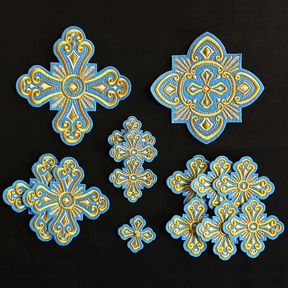 Set of crosses for Priest Vestments (The Entry)