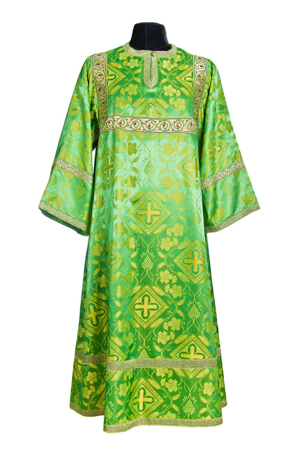 Altar Server Sticharion green for Trinity Altar Server Sticharion green for Trinity