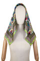 Silk Headscarf for women (Kyiv Pechersk Lavra green) church vestments