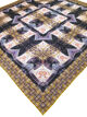 Silk Headscarf (Kyiv Pechersk Lavra dark) Greek fabric