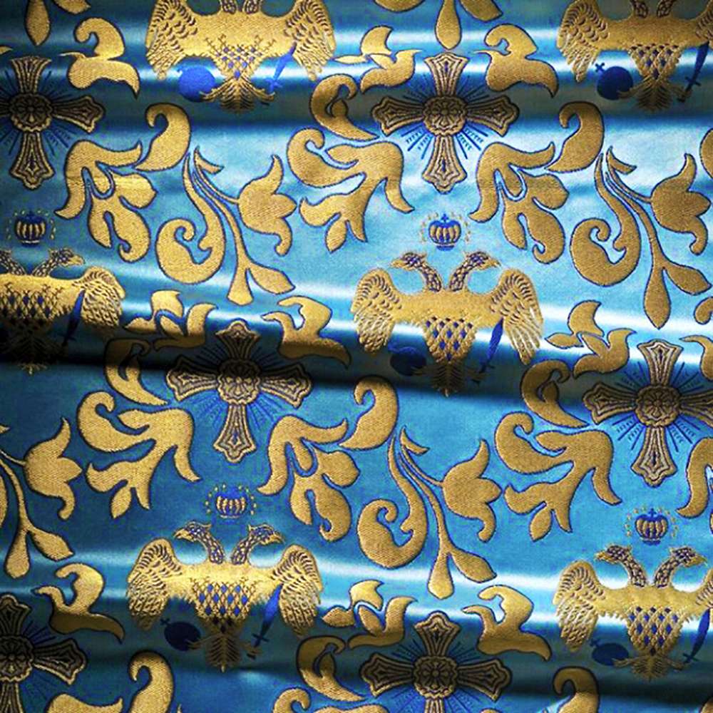 Brocade (Byzantine Eagle) for vestment Brocade (Byzantine Eagle) for vestment