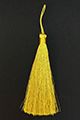 Straight thread tassel 9 cm golden Orthodox