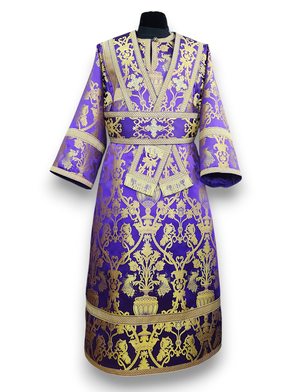 Purple Subdeacon's Vestment (Garden of Eden) Purple Subdeacon's Vestment (Garden of Eden)