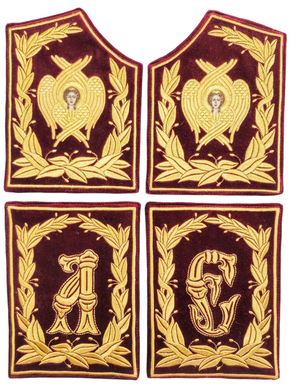 Tablets for the mantle of Archimandrite (Seraphim) Tablets for the mantle of Archimandrite (Seraphim)