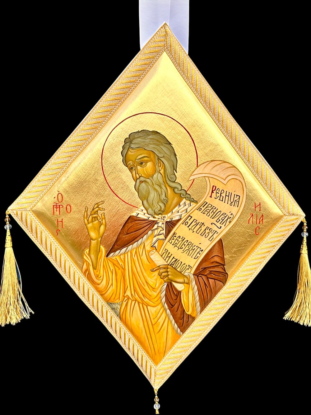 Painted palitsa (Prophet Elijah) Painted palitsa (Prophet Elijah)