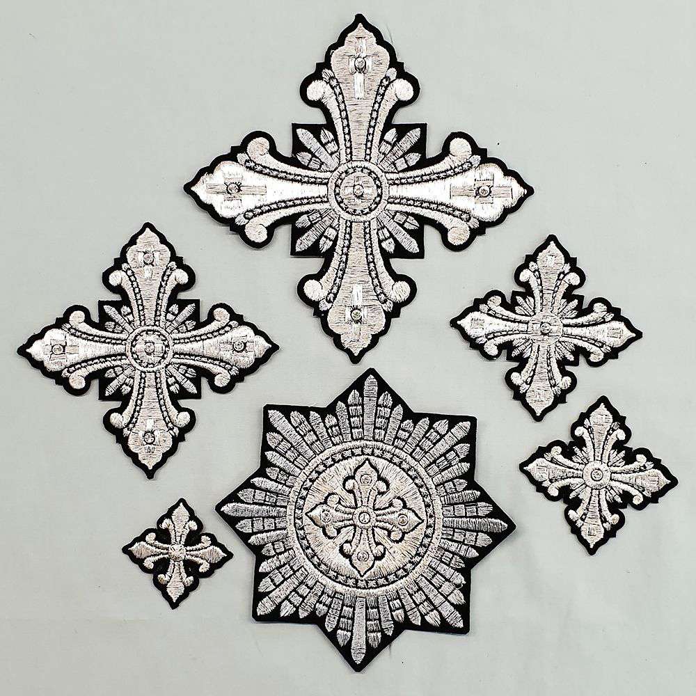 Crosses for Vestments of Bishop (Christmas)