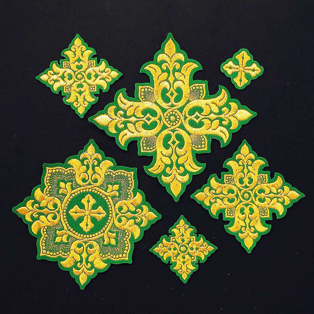 Crosses for Vestments of the Bishop (Tulip)