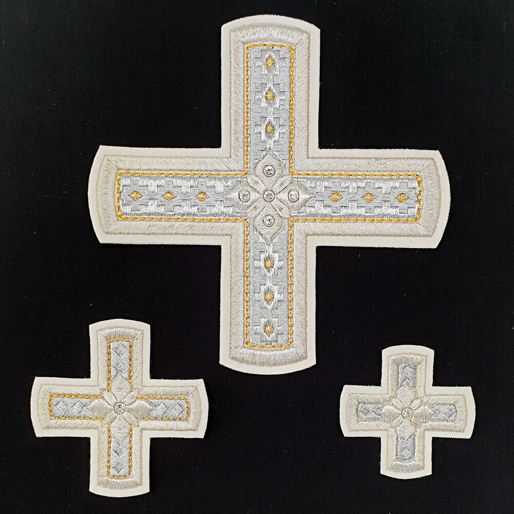 Set of Crosses for Deacon's Vestments (Sofia)