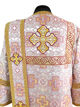 Vestment of Deacon white with dark-red crosses Orthodox