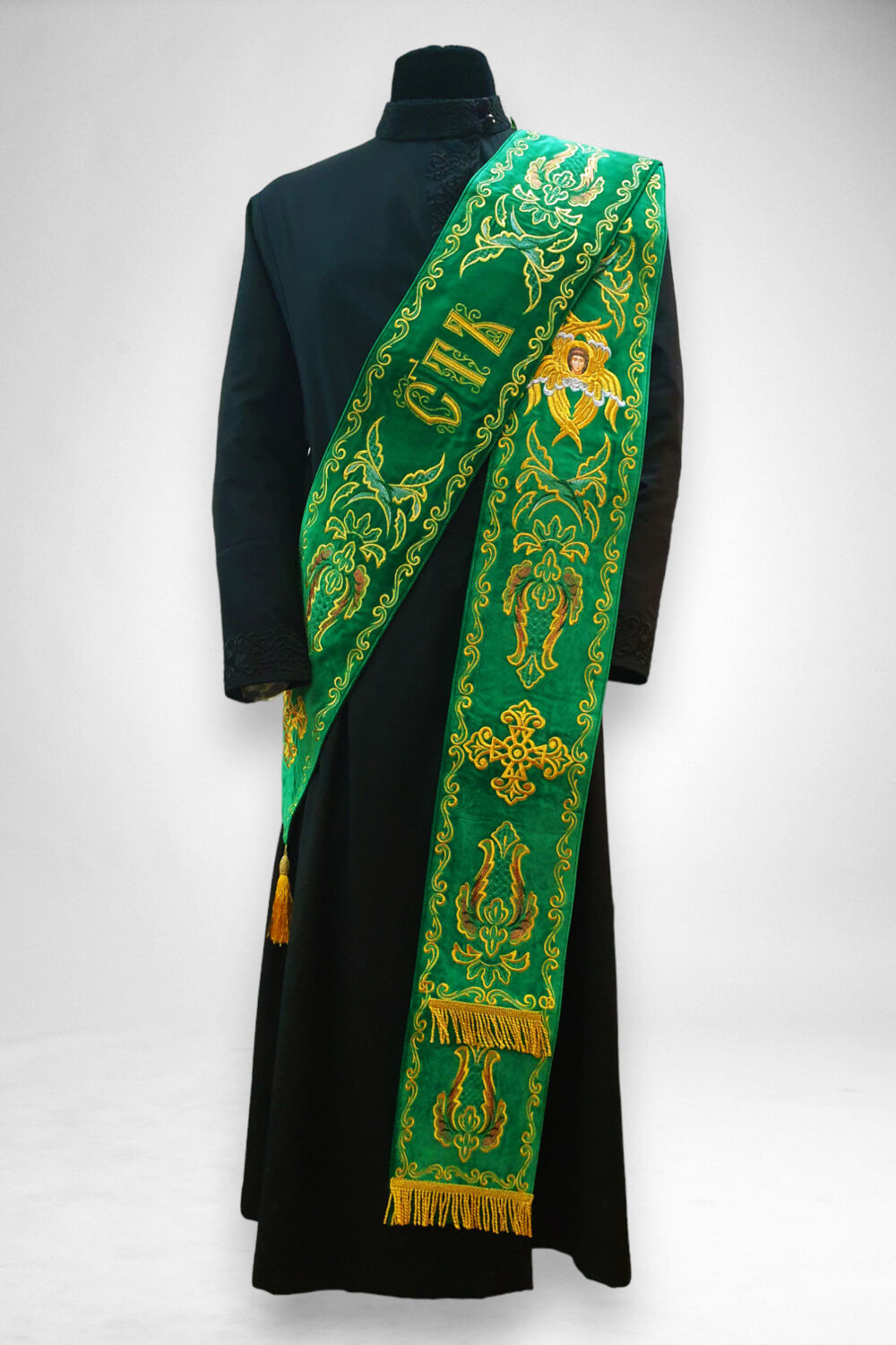 Double orarion with embroidered ornament Double orarion with embroidered ornament