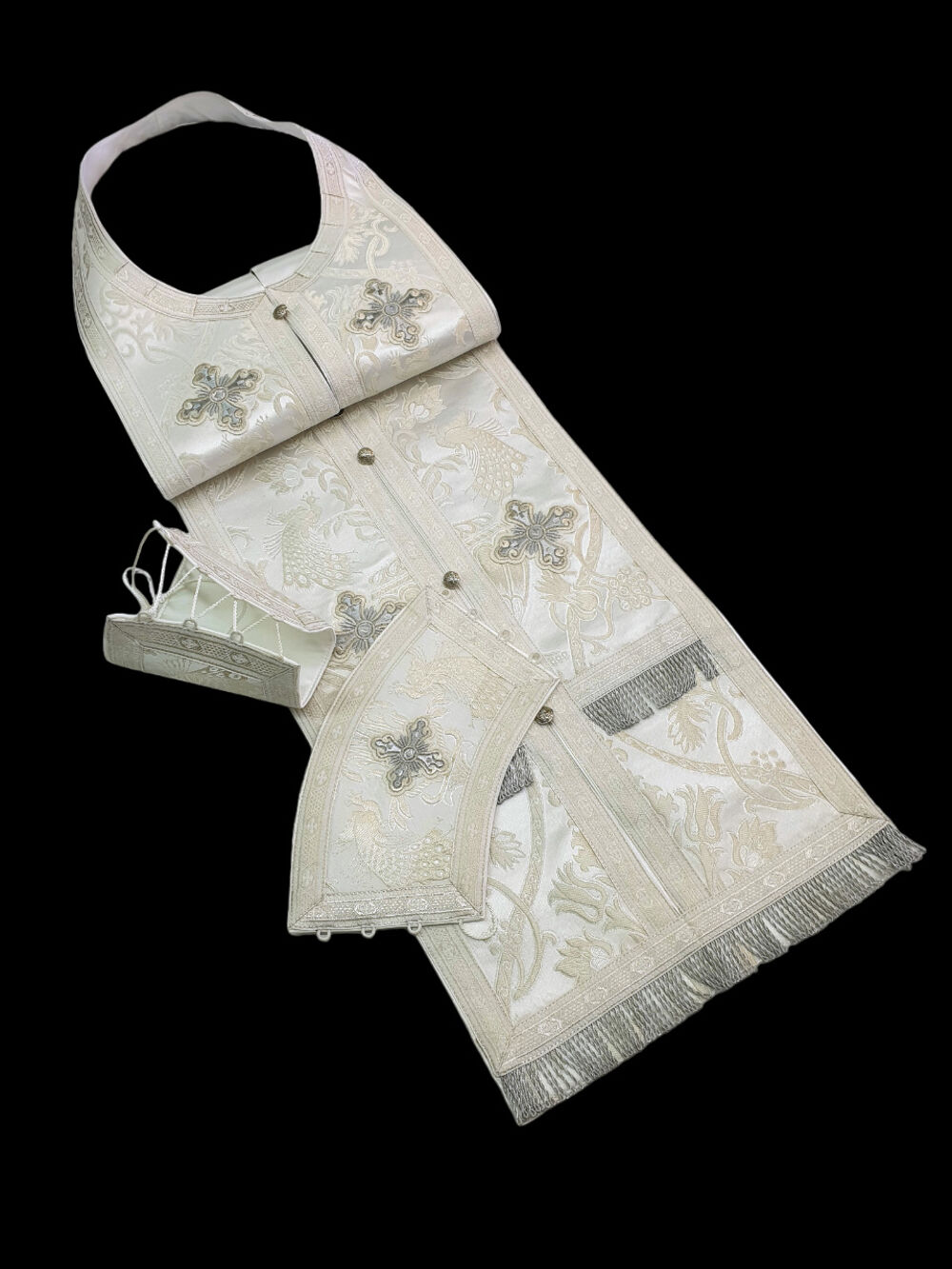 Stole set white (Garden of Eden) Stole set white (Garden of Eden)