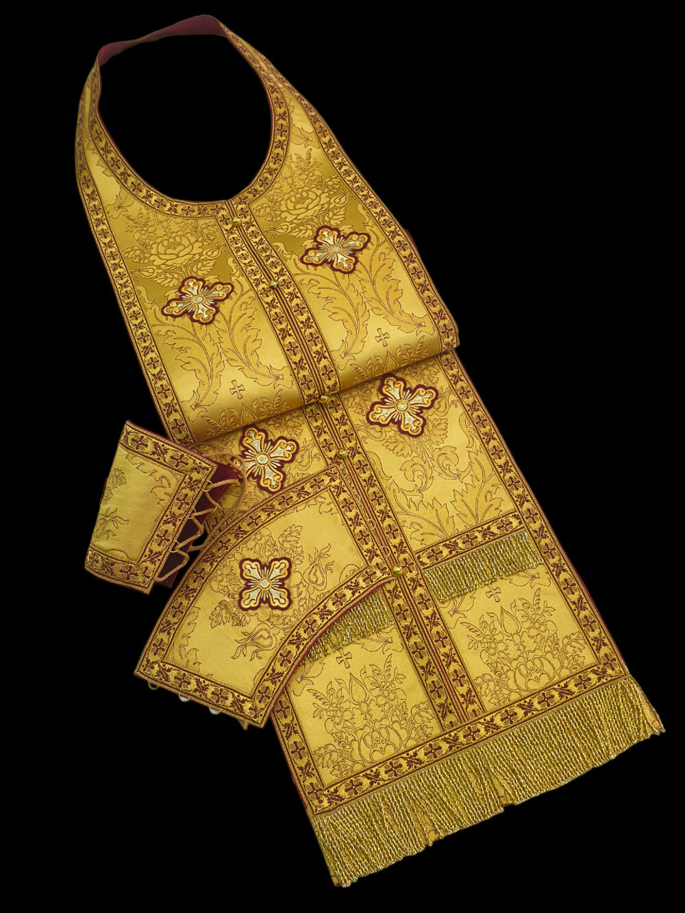 Epitrachelion set of stole and cuffs (Crown of Thorns) Epitrachelion set of stole and cuffs (Crown of Thorns)