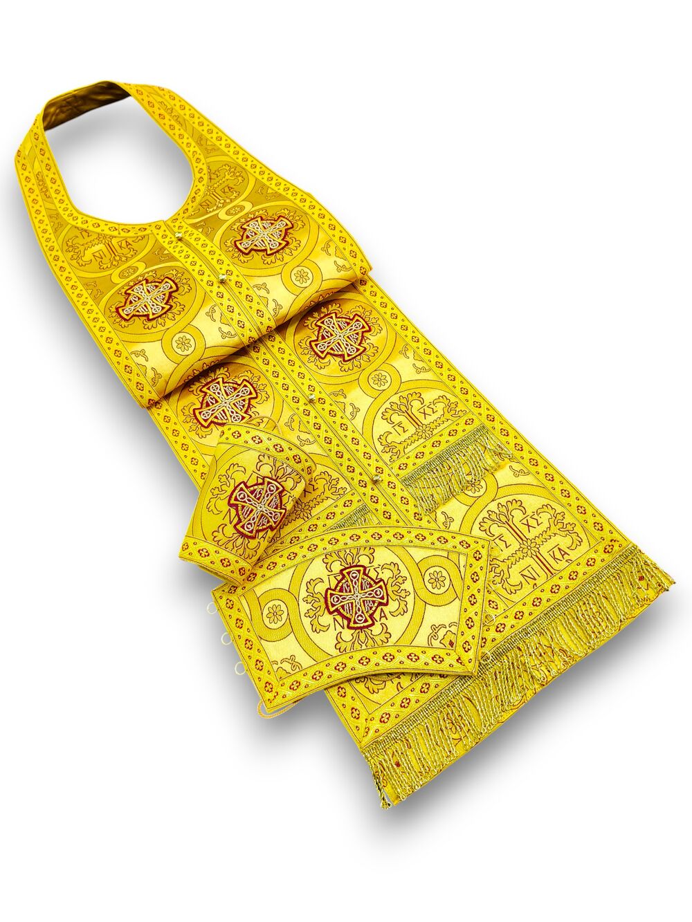 Epitrachelion Set yellow (Nika) Epitrachelion Set yellow (Nika)