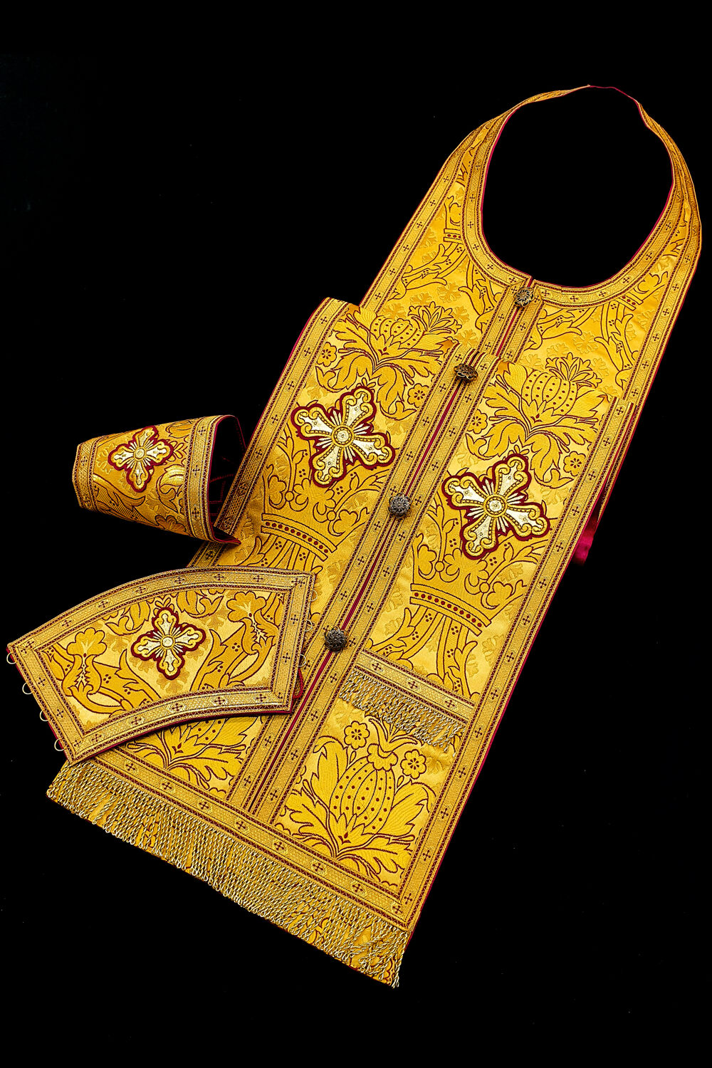 Epitrachelion Set yellow (Jerusalem) Epitrachelion Set yellow (Jerusalem)