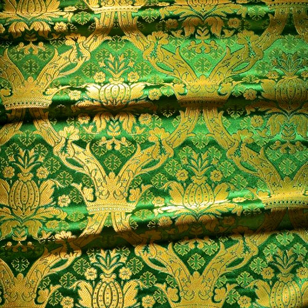 Brocade for vestment (Jerusalem)