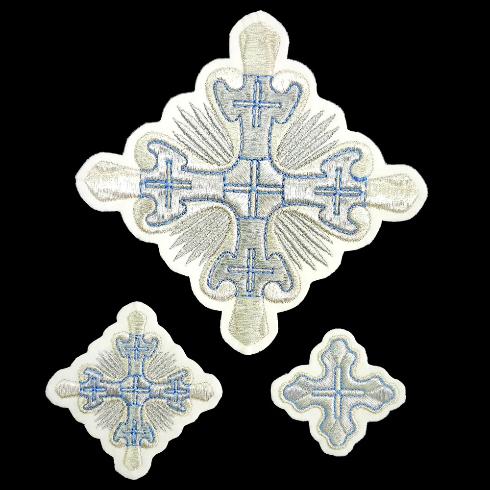A set of crosses for the deacon double orarion (Gregory)
