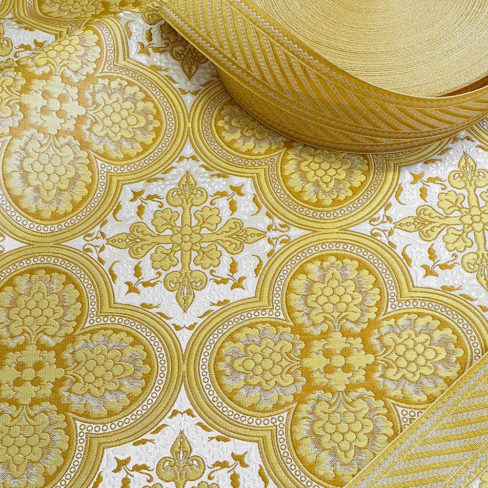 Brocade white (Sofia) Orthodox