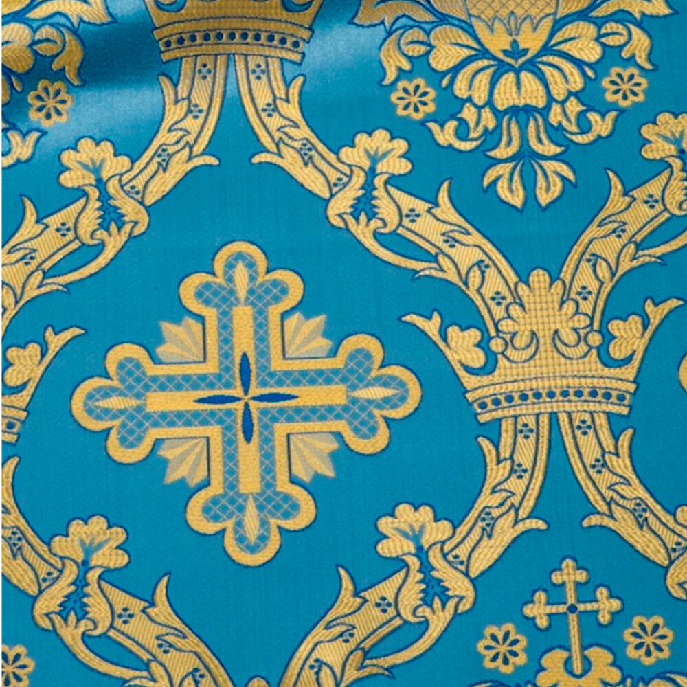 Brocade blue (Voznesenskaya)