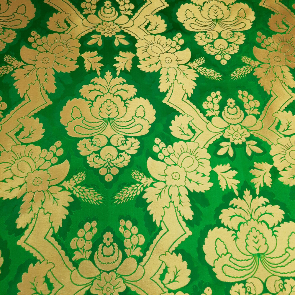 Brocade for Bishop's vestments (Bud)