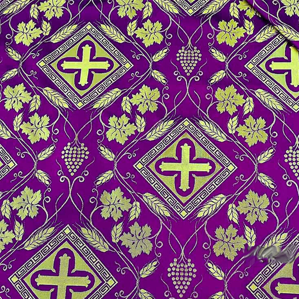 Church silk for vestments (Vine)