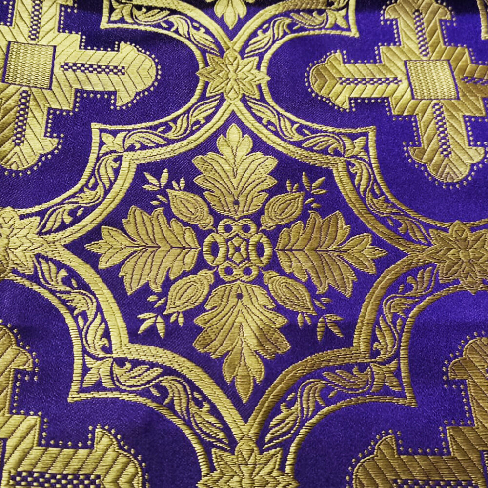 Church silk for temple vestments (Emmanuel)