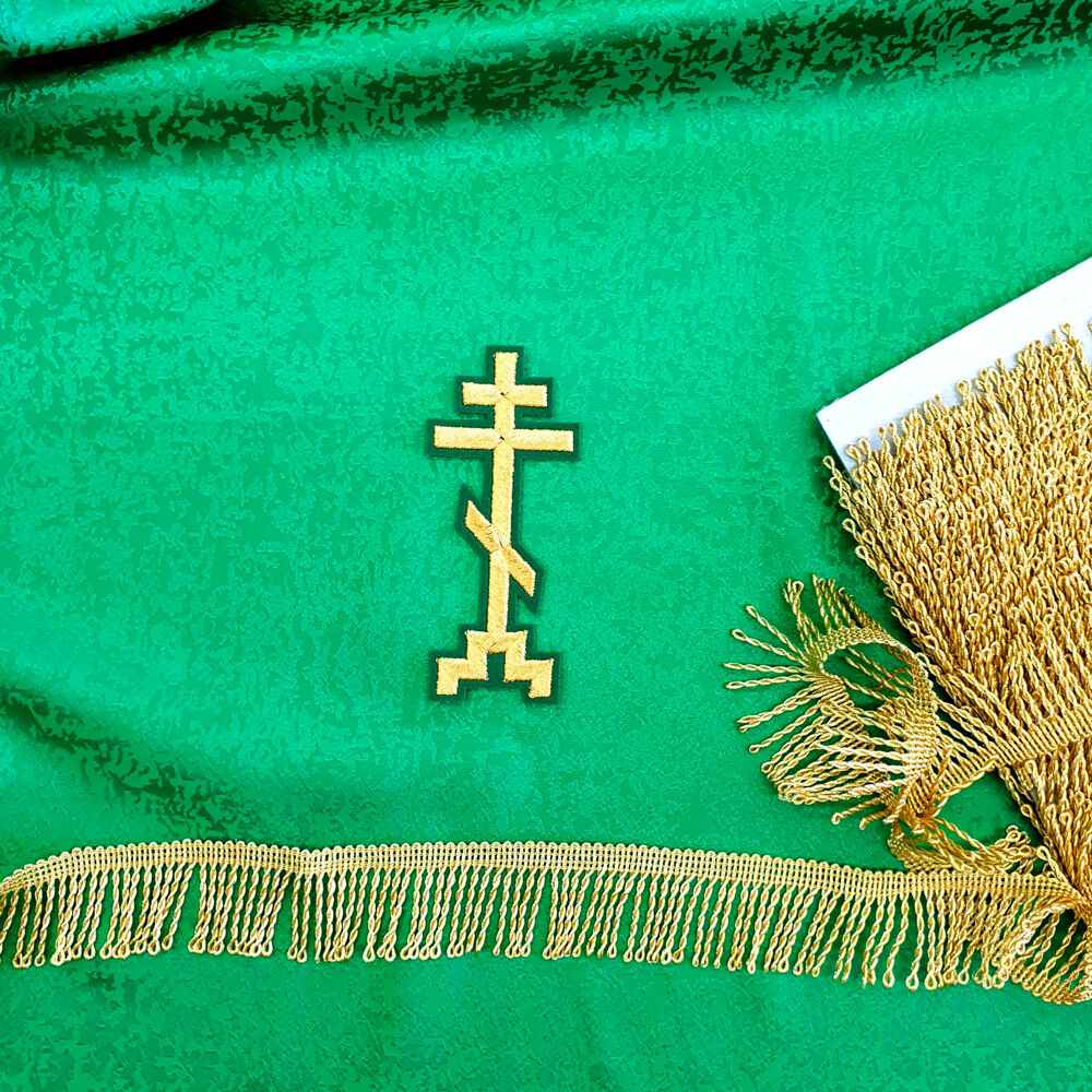 Church silk for temple vestments (Galeria) for sale