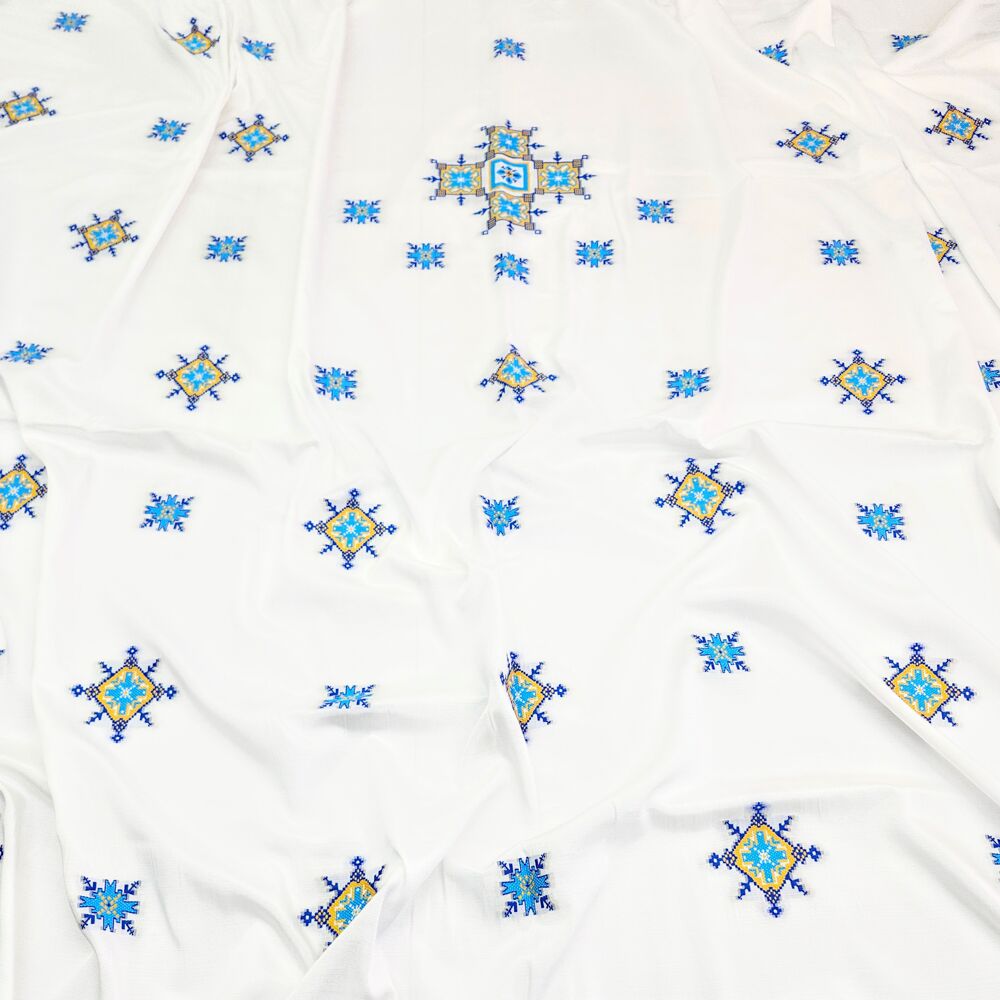 Coupon for Greek Priest's Robe Greek fabric