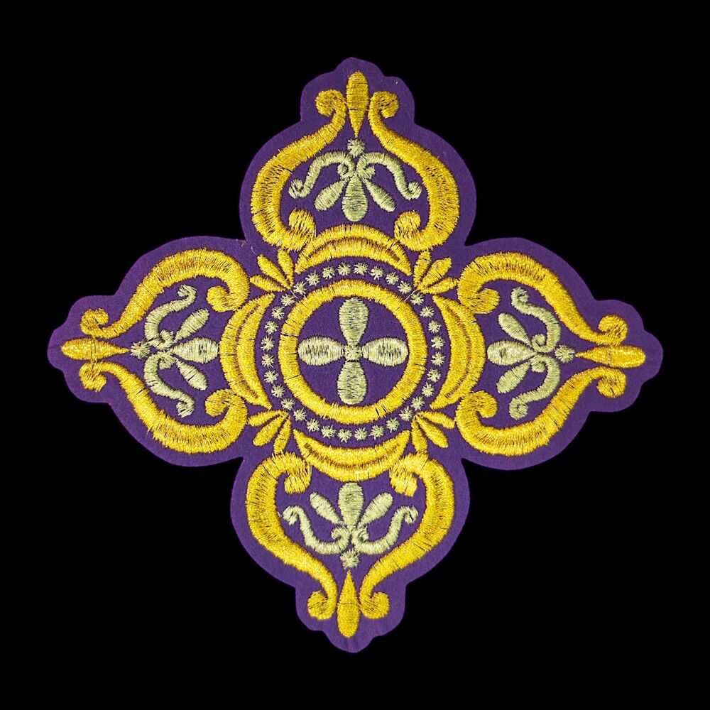 Хрест «Цар Град» фіолетовий