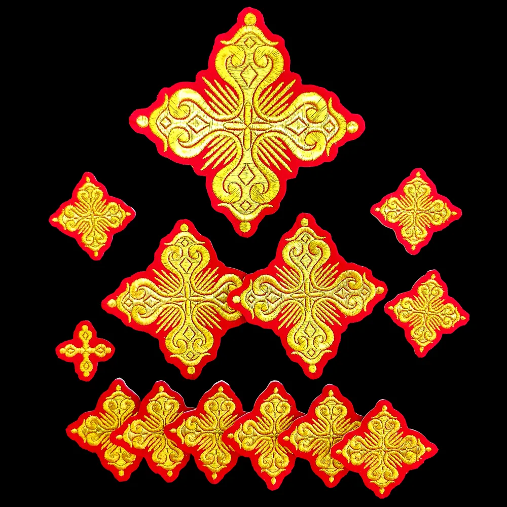 Crosses for Greek priestly vestments (Pechersk)