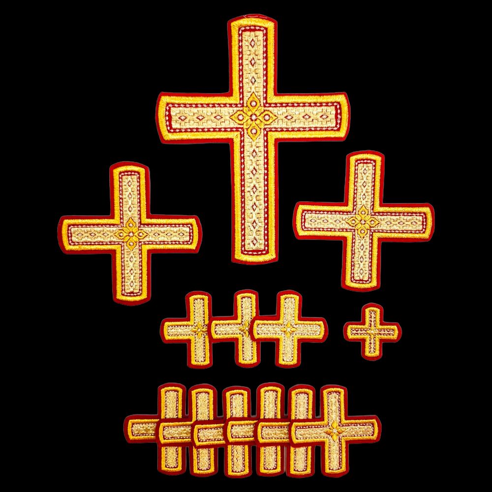 Crosses for priest's vestments (Poltava)