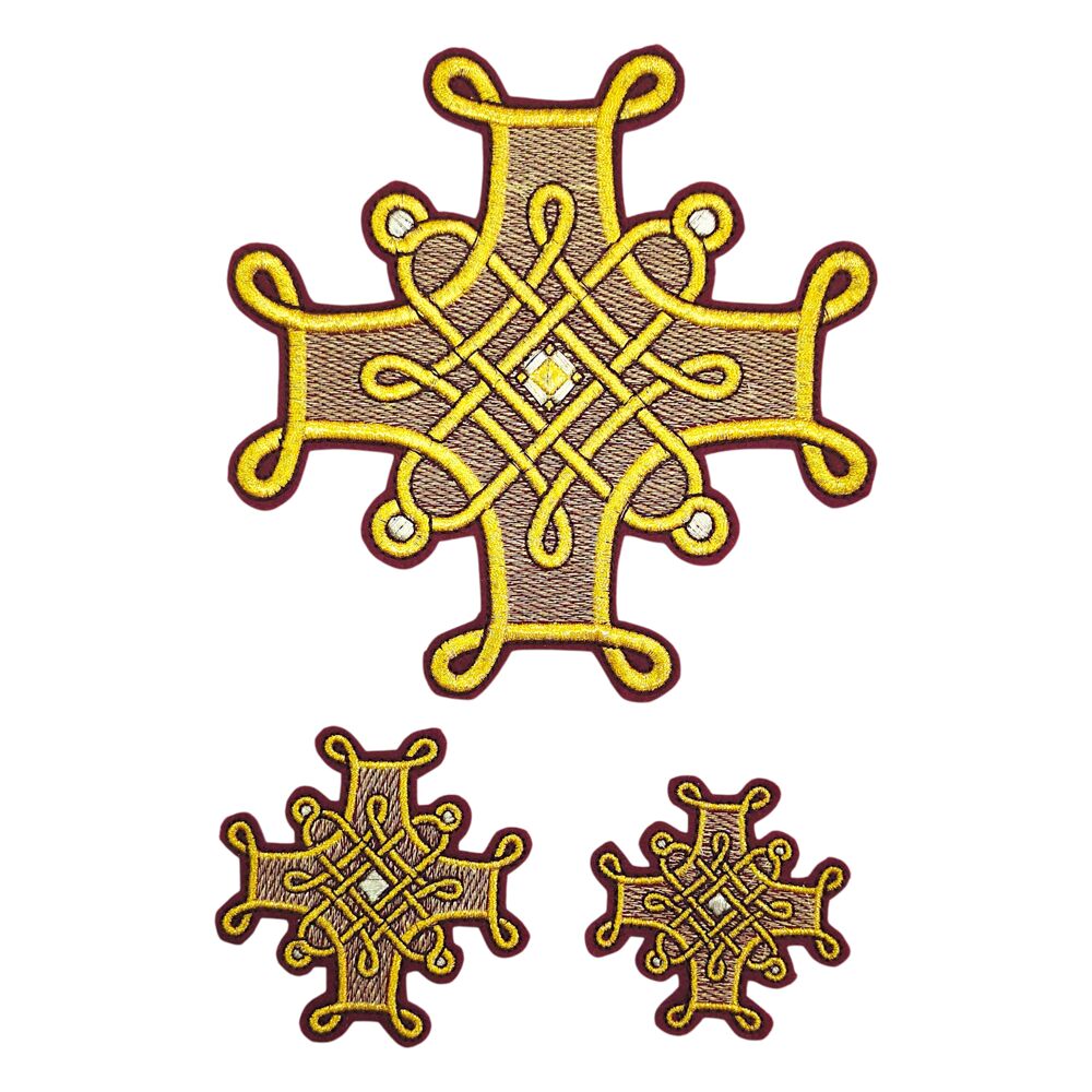 (French) crosses for the deacon double orarion