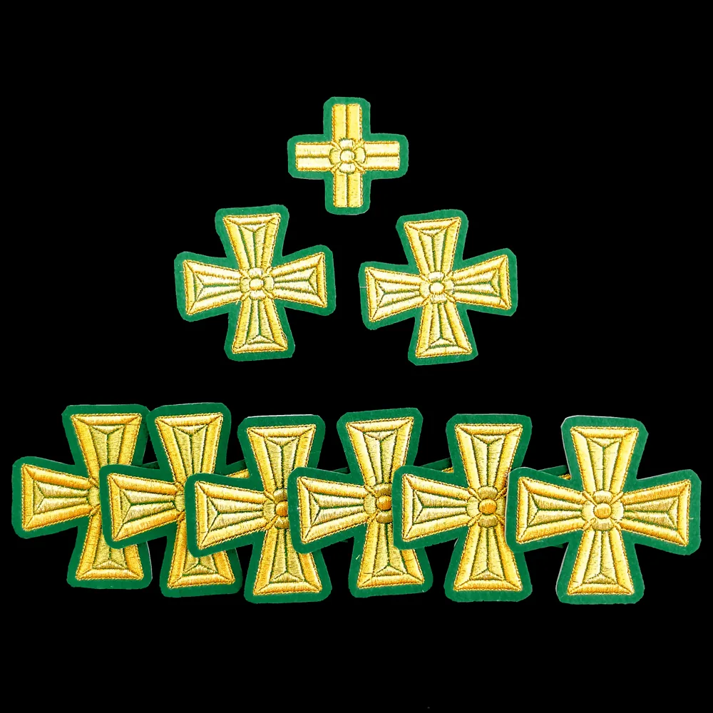 Crosses for the stole set (Simeon)