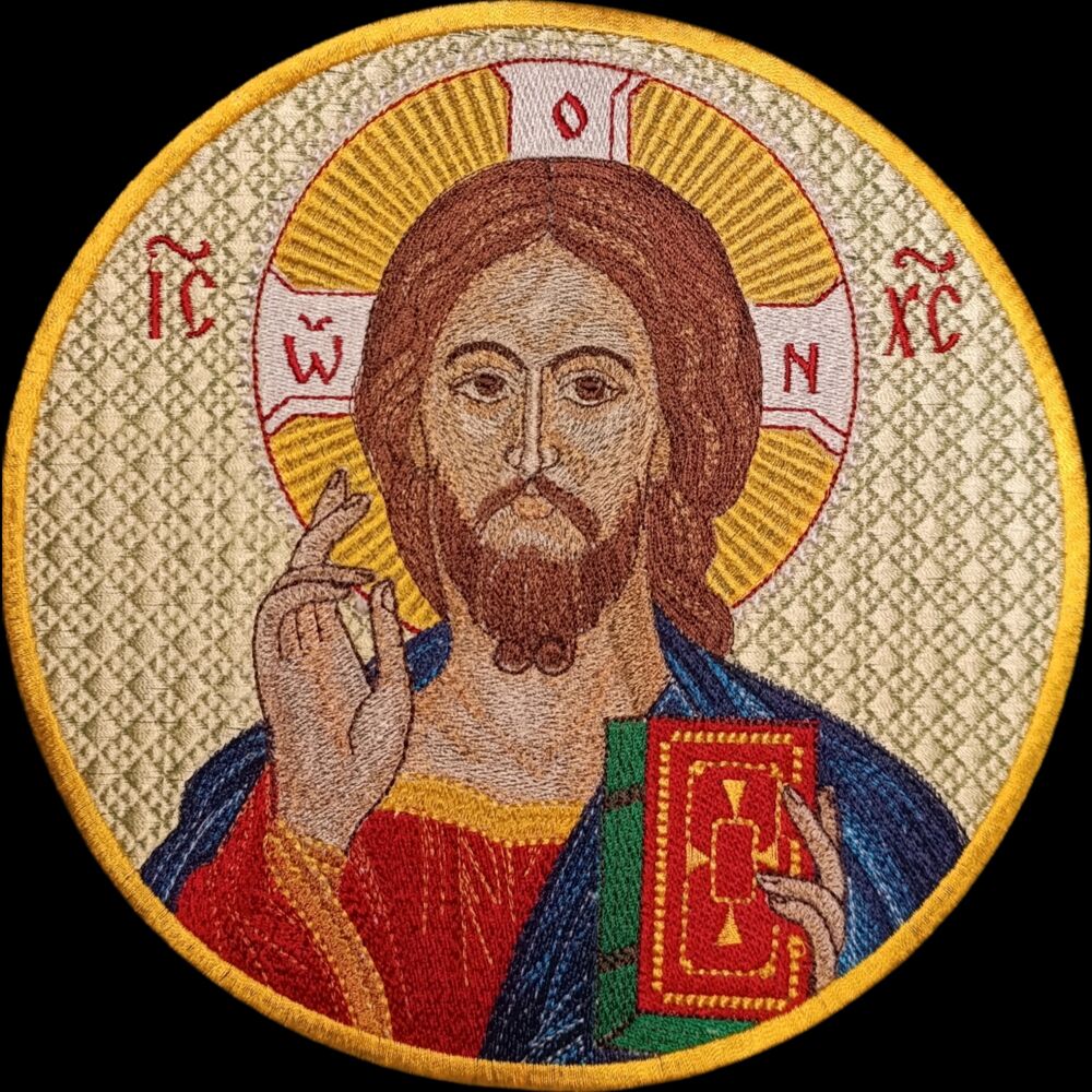 Embroidered icon of (Lord Almighty)