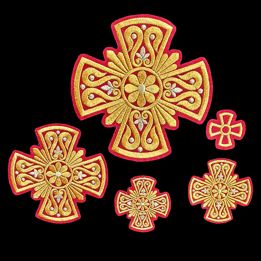 Embroidered set for the Greek priest vestment (Easter) for sale