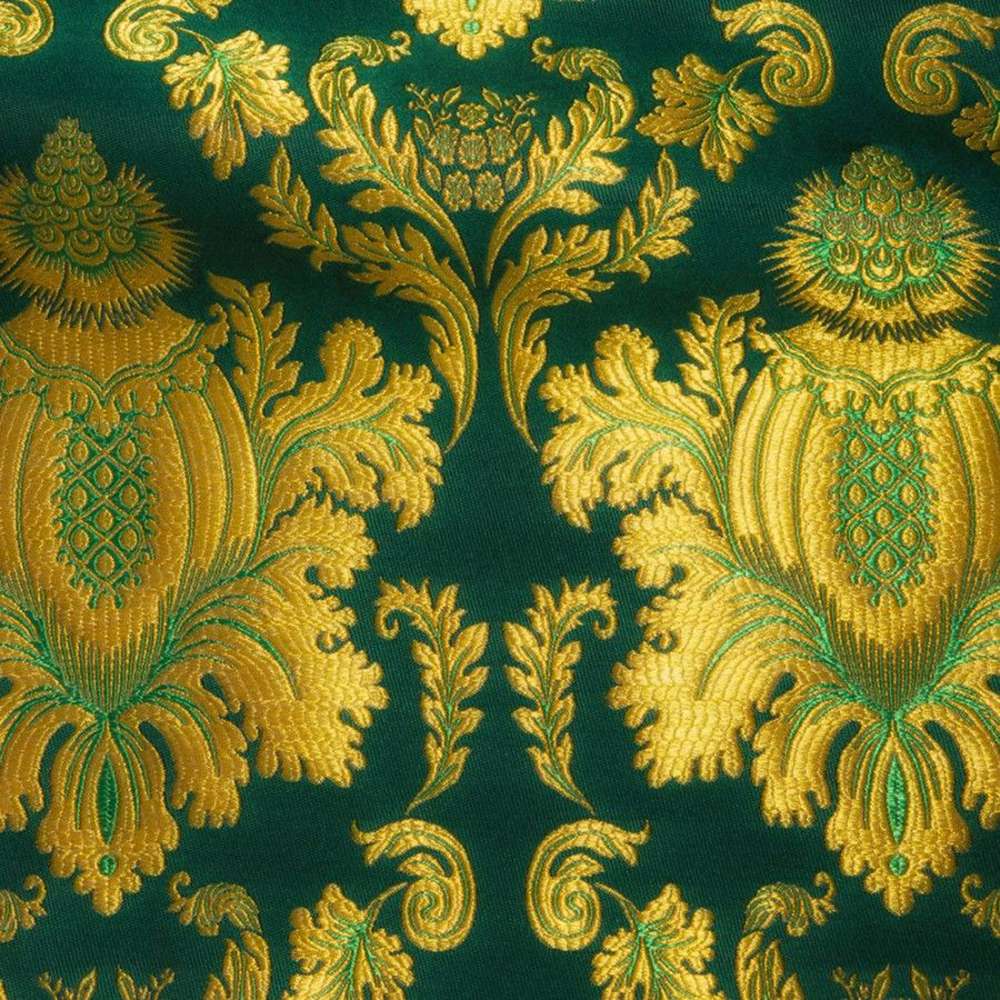 Brocade green (Damascus)