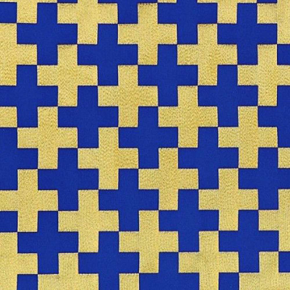 Парча синя «Георгіївська»