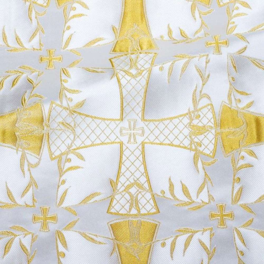 Brocade white (Calvary)