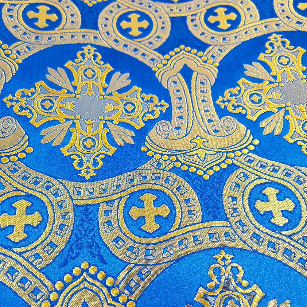 Greek Brocade blue (Leonid)