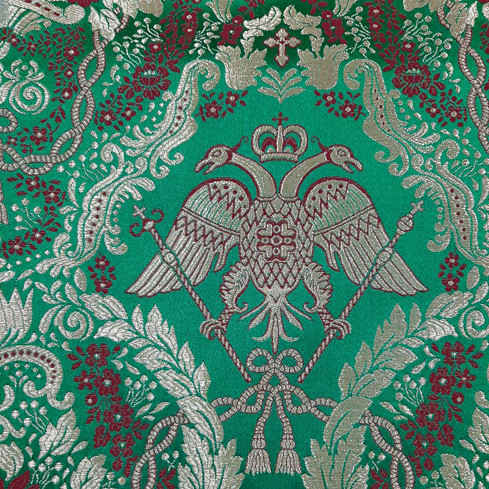 Greek Brocade green (Byzantine)