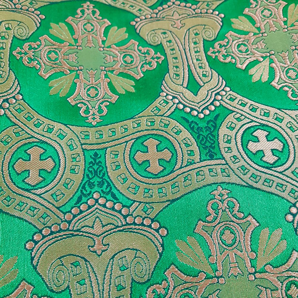 Greek Brocade green (Leonid)