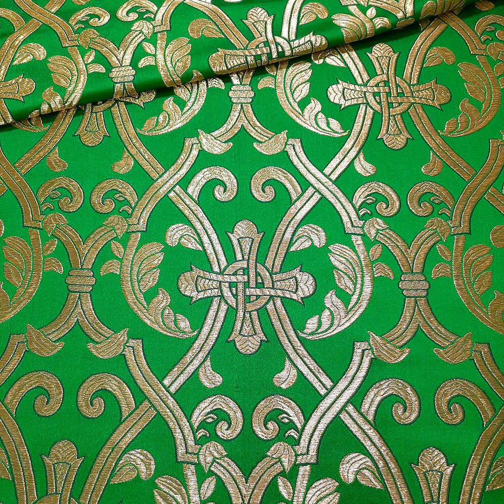 Greek Brocade green P01-7800/7846