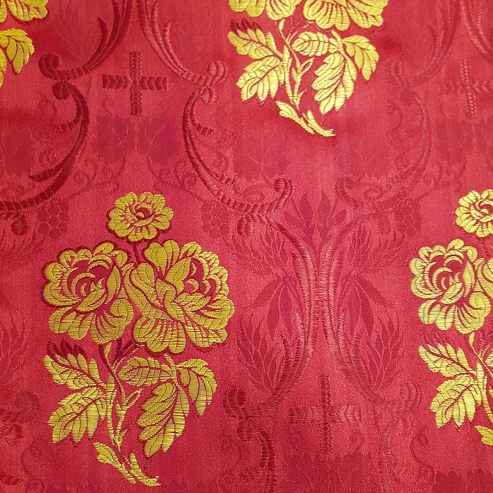 Greek fabric red P01-3100/3112