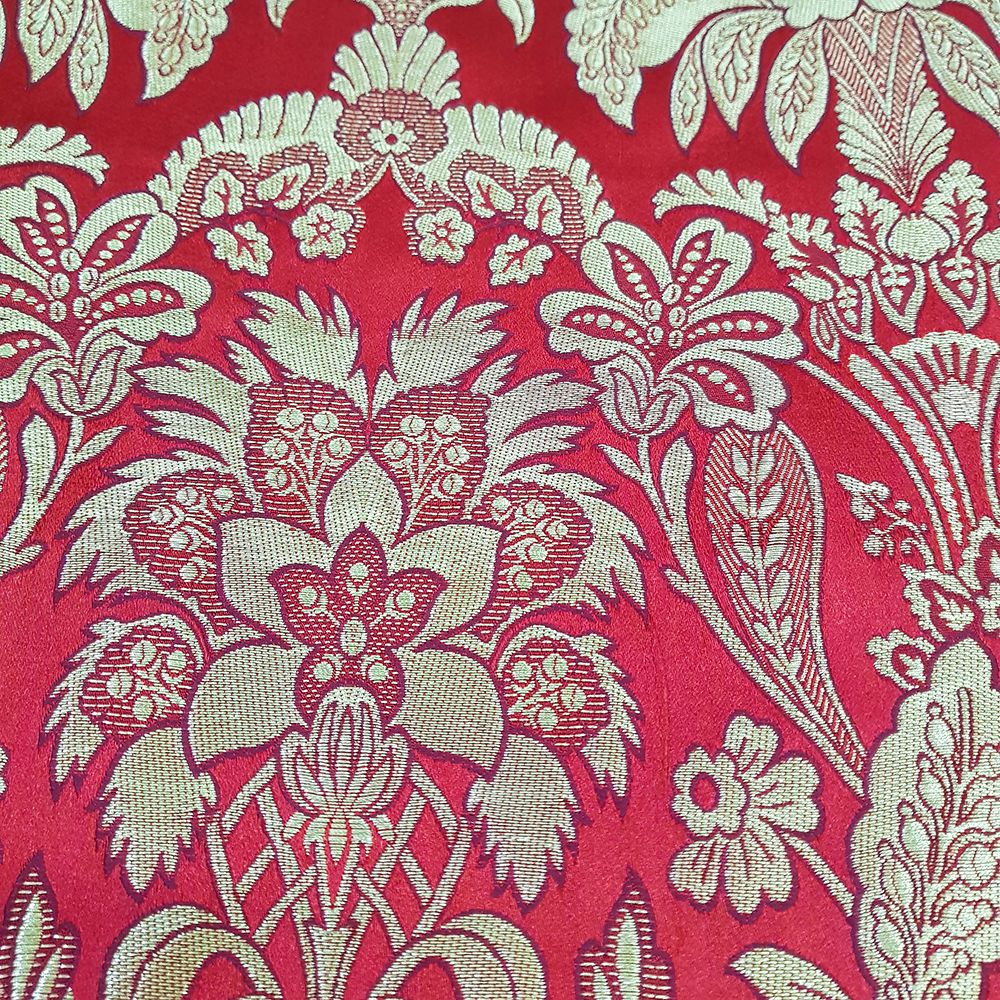 Greek Brocade red (Bakhchisaray)