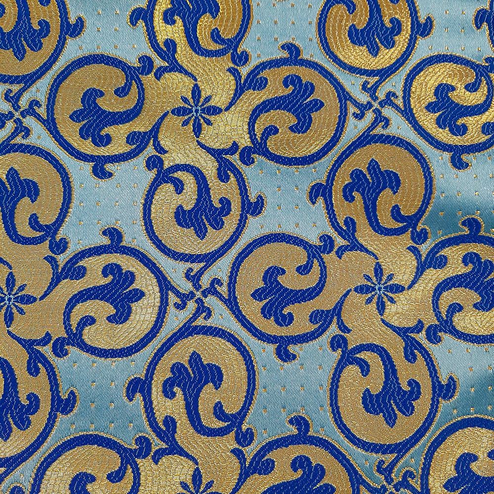 Greek Brocade skyblue (Galich)